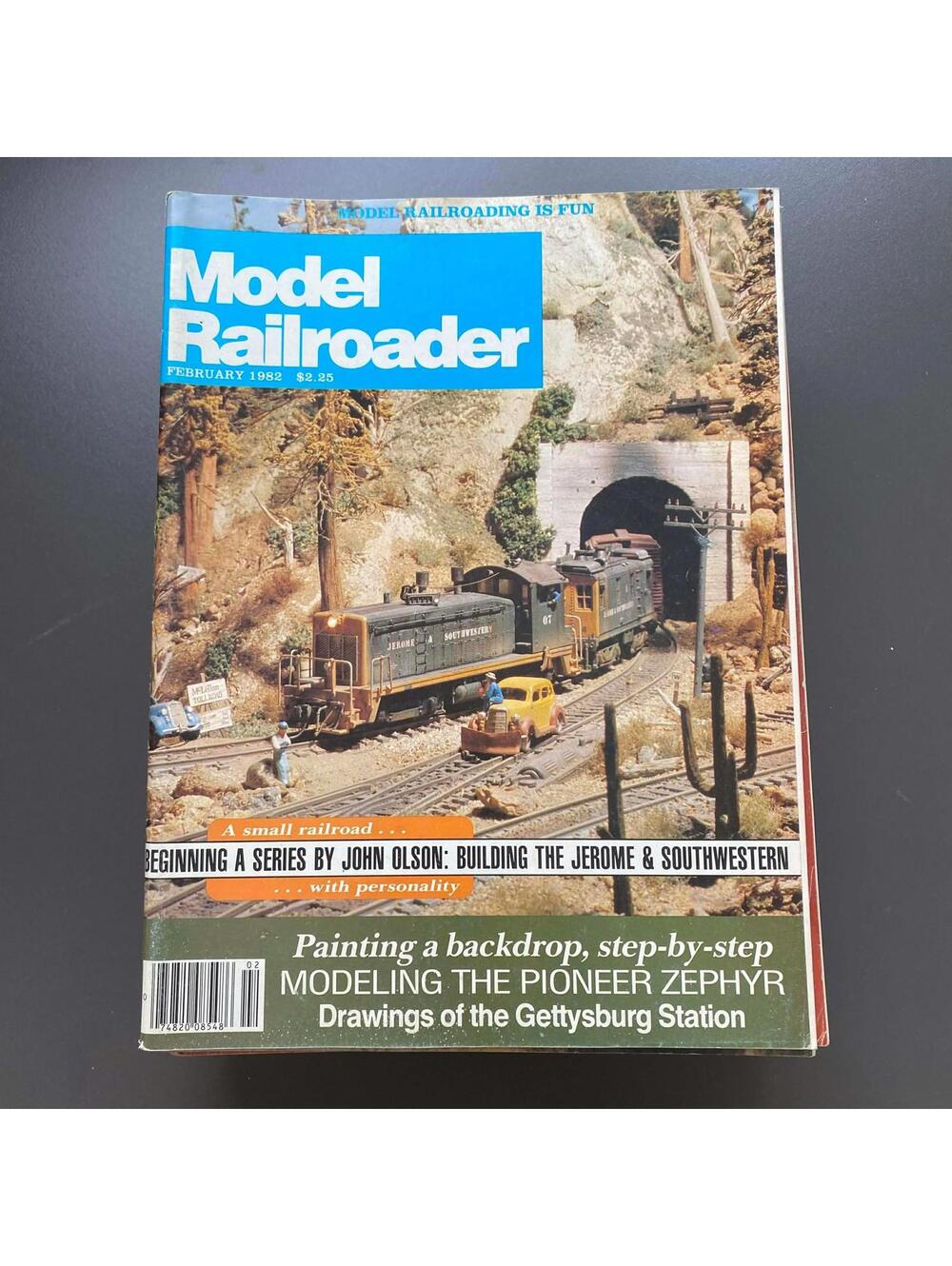 Model Railroader February 1982 Vintage History Magazine